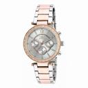 Invicta Angel Multi-Function Silver Dial Two-tone Ladies Watch 20471