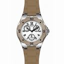 Invicta Angel Multi-Function White Dial Brown Silicone Ladies Watch 18794
