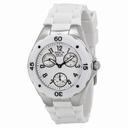 Invicta Angel Multi-Function White Dial White Silicone Ladies Watch 18786