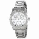 Invicta Angel Multi-Function White Mother of Pearl Dial Stainless Steel Ladies Watch 16118
