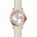 Invicta Angel Silver Dial Beige Leather Ladies Watch 14844