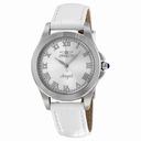 Invicta Angel Silver Dial White Leather Strap Set of 3 Straps Ladies Watch 14804