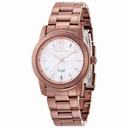 Invicta Angel White Dial Rose Gold Ion-plated Ladies Watch 12625