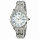 Invicta Angel White Oyster Dial Stainless Steel Ladies Watch 14993