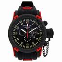 Invicta Anniversary Russian Diver Chronograph Black Dial Black PVD Men's Watch 10179