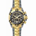 Invicta Arsenal Chronograph Black Dial Two-tone Gold-tone And Silver-tone PVD Stainless Steel 13044