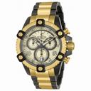Invicta Arsenal Chronograph Champagne Dial Two-tone Men's Watch 12985