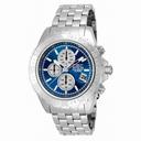 Invicta Aviator Chronograph Blue Dial Stainless Steel Men's Watch 18849