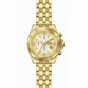 Invicta Aviator Chronograph Gold Dial Gold-plated Men's Watch 18854