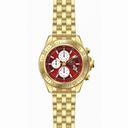 Invicta Aviator Chronograph Red Dial Gold-plated Men's Watch 18856