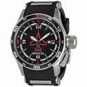 Invicta Aviator Flight Collection Black Dial Stainless Steel GMT Men's Watch 1760