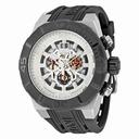 Invicta Aviator Skeleton Dial Grey Polyurethane Men's Watch 15891