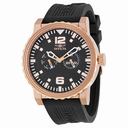Invicta Black Dial Rubber Strap Men's Watch 13647