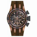 Invicta Bolt Chronograph Black Dial Brown Ion-plated Men's Watch 80667