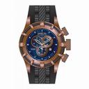 Invicta Bolt Chronograph Blue Dial Black Polyurethane Men's Watch 15774