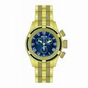 Invicta Bolt Chronograph Blue Dial Gold-plated Ladies Watch 17158