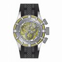 Invicta Bolt Chronograph Gold Dial Black Silicone Men's Watch 15781