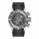 Invicta Bolt Chronograph Grey Dial Black Silicone Men's Watch 15783
