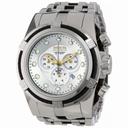Invicta Bolt Chronograph Silver Dial Stainless Steel Men's Watch 14067