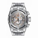 Invicta Bolt Chronograph Silver-tone Dial Stainless Steel Men's Watch 14065