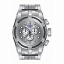 Invicta Bolt Chronograph Silver-tone Dial Stainless Steel Men's Watch 14066