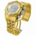 Invicta Bolt Chronograph White Dial 18kt Gold-plated Men's Watch 12743