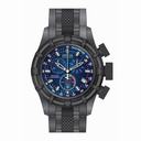 Invicta Bolt Reserve Chronograph Blue Dial Black Ion-plated Men's Watch 80551