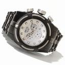 Invicta Bolt Reserve Chronograph Mother of Pearl Dial Black Ion-plated Men's Watch 12736