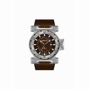 Invicta Coalition Forces GMT Brown Dial Rifle Leather Men's Watch 12687