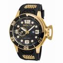 Invicta Corduba Black Cut-out Dial Black Polyurethane Men's Watch 18833