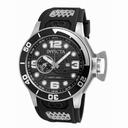 Invicta Corduba Black Dial Black Polyurethane Men's Watch 18831