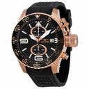 Invicta Corduba Black Dial Chronograph Black Rubber Men's Watch 11777