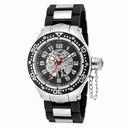 Invicta Corduba Mechanical Skelton Dial Black Polyurethane Men's Watch 17245