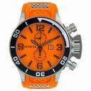 Invicta Corduba Orange Dial Orange Polyurethane Strap Men's Diver Watch 1055