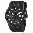 Invicta DNA Chronograph Black Carbon Fiber Dial Black Silicone Men's Watch 10427