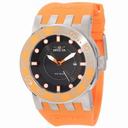 Invicta DNA Diver Black Dial Orange Polyurethane Band Men's Watch 12419