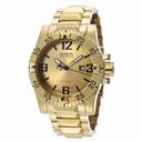 Invicta Excursion Champange Dial Gold-tone Stainless Steel Men's Watch 14036
