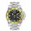 Invicta Excursion Chronograph Black Dial Stainless Steel Men's Watch 14040