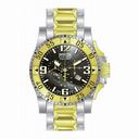 Invicta Excursion Chronograph Black Dial Two-tone Men's Watch 80385