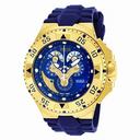 Invicta Excursion Chronograph Blue Dial Blue Polyurethane Men's Watch 18558