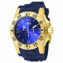 Invicta Excursion Chronograph Blue Dial Blue Silicone Men's Watch 11903