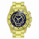 Invicta Excursion Chronograph Blue Dial Gold-plated Men's Watch 80621