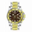 Invicta Excursion Chronograph Brown Dial Two-tone Men's Watch 80388