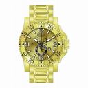 Invicta Excursion Chronograph Gold Dial Gold Ion-plated Men's Watch 15327