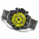 Invicta Excursion Chronograph Lime Dial Black Ion-plated Men's Watch 80627