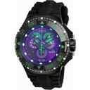 Invicta Excursion Chronograph Purple Dial Black Polyurethane Men's Watch 18563