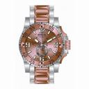 Invicta Excursion Chronograph Rose Dial Two-tone Mene Watch 15334