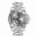 Invicta Excursion Chronograph Silver Dial Stainless Steel Men's Watch 15309