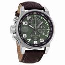 Invicta Force Lefty Crown Chronograph Olive Dial Stainless Steel Men's Watch 13054