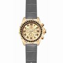 Invicta Grand Diver Chronograph Rose Dial Grey Leather Men's Watch 14924